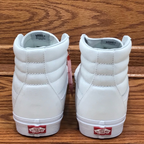 Vans Sk8 Hi Reissue Gum Bumper True White Shoes* - Picture 5 of 7